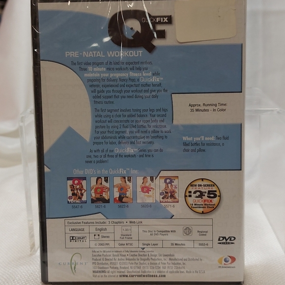 Prenatal&Postnatal Yoga/Prenatal Workout DVDs - Picture 4 of 7